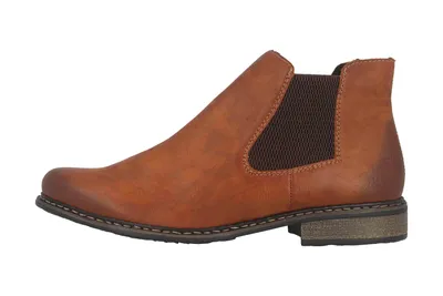 Obrázek produktu pro Rieker kotníkové boty v plus velikostech Brown Z4994-24 velké dámské boty