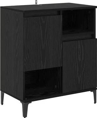 Produktbild von "WINTER SALE"Sideboard - elegante Design - Mehrzweckschrank - Schwarz Eichen-Optik 60 x 35 x 70 cm Holzwerkstoff - Kommoden NEU4880121
