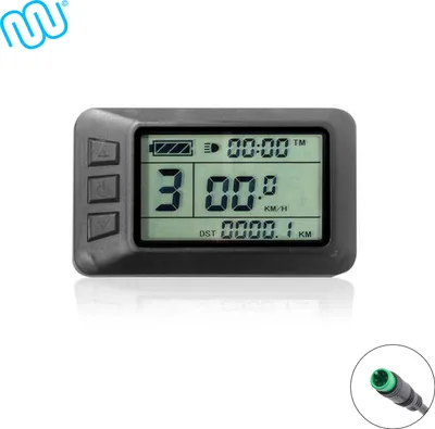 Produktbild von windmeile | Display KT-LCD7U, Waterproof, Julet 5 Pin, Bordcomputer, LCD-Display, E-Bike, Elektrisches Fahrrad, Pedelec, 24V/36V/48V