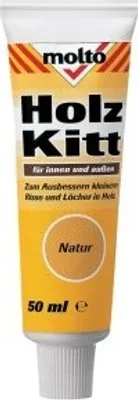 Produktbild von Molto Holzkitt Buche 75 g Reparaturspachtel Löcher füllen
