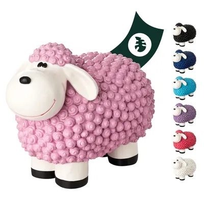 Produktbild von Bunte Mini Schafe Gartenfiguren