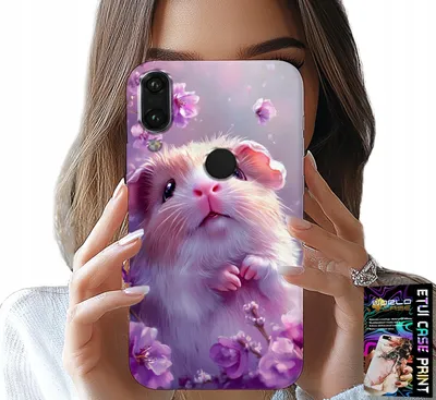 Zdjęcie produktu dla Etui Do Xiaomi Note 7 - Słodki Chomik, Gryzonie Wzory Dla Dzieci