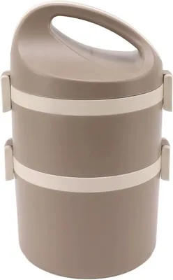 Imagen del producto de Lonchera aislada, hermética y a prueba de fugas, fabricada en acero inoxidable, ideal para estudiantes