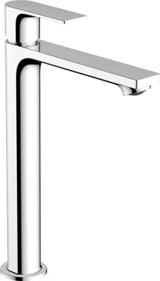 Immagine prodotto di hansgrohe Rebris E Mitigeur monocommandé pour lavabo 240 CoolStart économiseur deau+ pour vasques avec vidage, saillie 169 mm, 72591000, 72591000