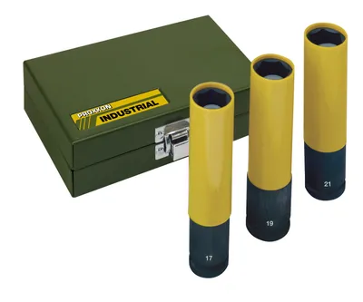 Produktbild von Proxxon Industrial Kraft bit set 1/2 (12.5 mm) 3-piece 23 970