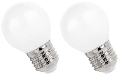 Produktbild von Spectrum E27 LED Lampe 4W 400lm 2700K Warmweiß 230V 2 Stück