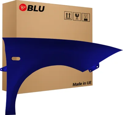 Produktbild von BLU Kotflügel Passend für Seat Leon II 2 1P1 LW5U Rechts Blau Blau Ada | 2005-2012 | Vorderseite Vorne | Lackiert | Einbaufertig