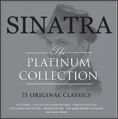 Album cover art for Frank Sinatra's 'The Platinum Collection'.