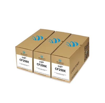 Produktbild von 3x CF259X, 59X Toner Druckertoner Patrone Schwarz kompatibel mit HP LaserJet Pro M404dn M404dw M404n M428dw M428fdn M428fdw