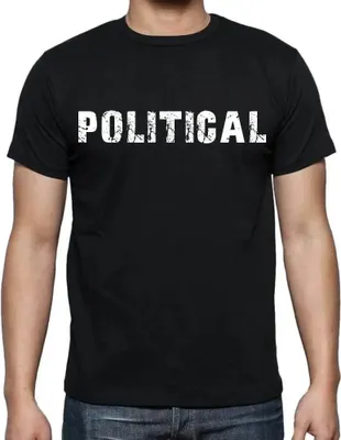 Produktbild von Herren Grafik T-Shirt Politisch – Political – Öko-Verantwortlich Vintage Jahrgang Kurzarm Lustige Druck Geburtstag Geschenk Mann