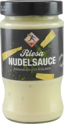 Produktbild von Käsesauce mit Kräutern - Riesa Nudelsauce (335 ml)