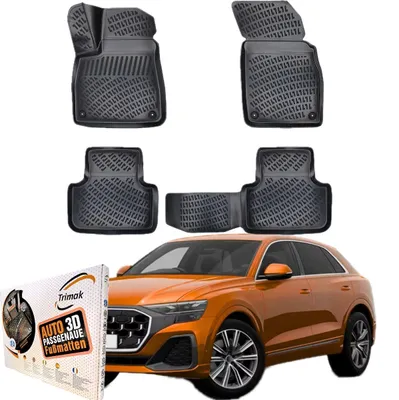 Produktbild von Trimak Audi Q8 ab 2018 Autofußmatten Auto Gummimatten