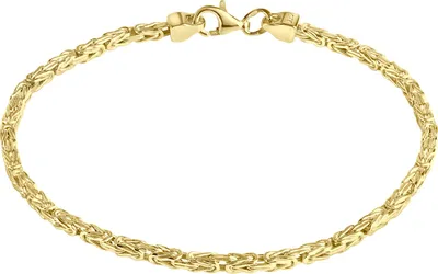 Produktbild von F Armband 925/- Sterling Silber 21cm gelb 315260014-21V5