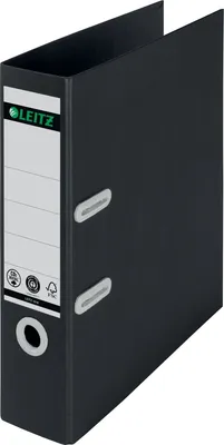 Image de 10x LEITZ 10180095 LEITZ recycle 1019 classeur noir carton 8,0 cm DIN A4