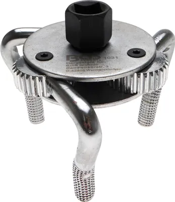 Produktbild von BGS 1031 Ölfilterspinne, 3-armig, 12.5 (1/2) Innen-4-kant-Antrieb, Außen-6-kant 21 mm