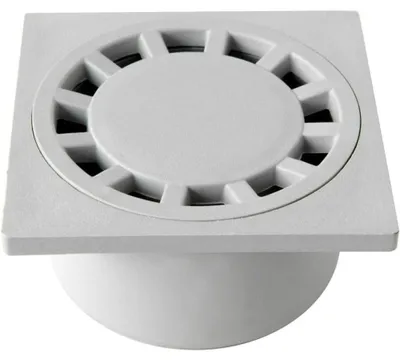 Immagine prodotto di chiusino pp sifonato grigio cm 15x15 d 40 50 63