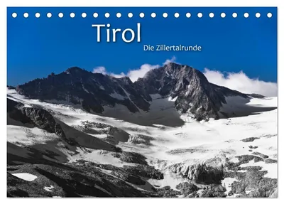 Produktbild von TIROL - Die Zillertalrunde (Tischkalender 2027 DIN A5 quer), CALVENDO Monatskalender