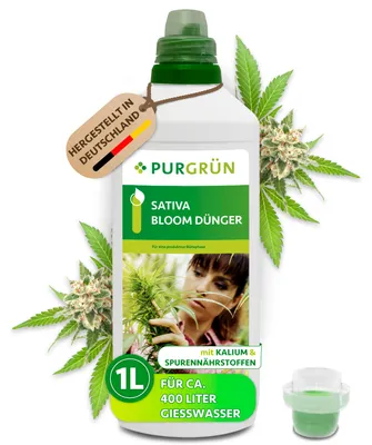 Produktbild von Purgrün Sativa-Bloom-Dünger 1 Liter