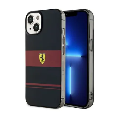 Zdjęcie produktu dla Etui Ferrari Fehmp14Sucok Na Iphone 14 - Czarne Imd Combi Magsafe