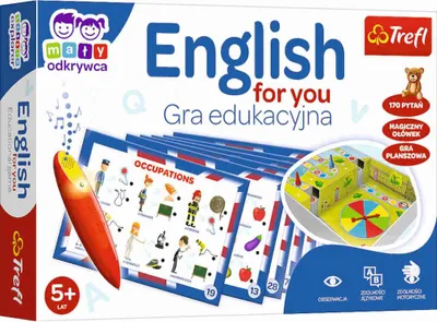 Obrázok produktu pre Čarovná ceruzka English for You – vzdelávacia hra Trefl