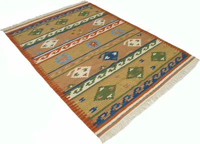 Obrázek produktu pro koberec KILIM 80% VLNA 20% BAVLNA 110x60 CM #GalleriaFarah1970