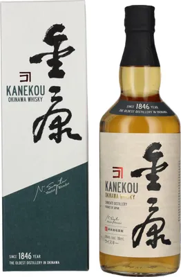Image de Kanekou Okinawa Blended Whisky 43% Vol. 0,7l en boîte cadeau