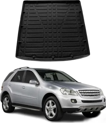 Image de Bac de coffre pour Mercedes Classe M W164 2006-2008 Caoutchouc TPE