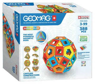 Image de Geomag Super Color Panels Masterbox, 388dlg.