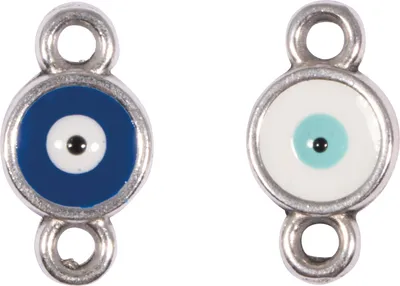 Produktbild von Rayher Hobby GmbH Zierelemt Evil Eye silber silber silber