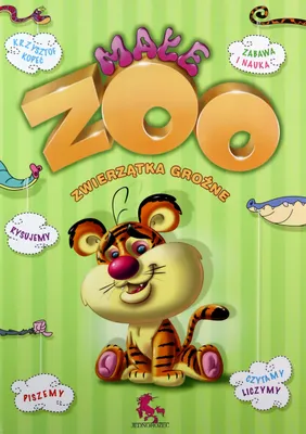 Produktbild von Kolorowanka małe ZOO. Zwierzątka groźne - Krzysztof Kopeć