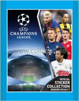 Immagine prodotto di Adesivo TOPPS Champions League 2016/17 - 1 Tüte