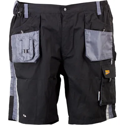 Produktbild von Terrax TTJ-Revolution-Herrenshorts schwarz/grau Gr. 58