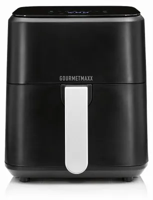 Zdjęcie produktu dla GOURMETmaxx Frytkownica bezolejowa 8-w-1 - Frytkownica powietrzna z dotykowym panelem sterowania i timerem