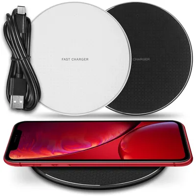 Produktbild von Wireless Charger Ladestation für Apple iPhone X XR XS Max 15W Ladegerät