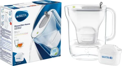 Obrázok produktu pre Brita 1051449, Filtrovacie kanvice, 2,4 L, Priehľadná, Biela