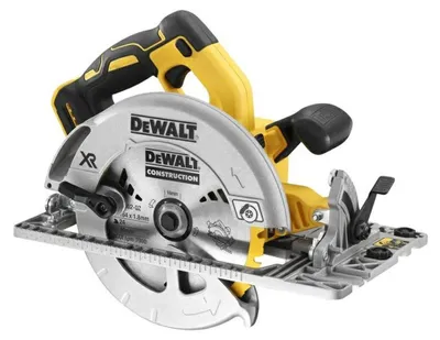 DEWALT Akku-Kreissäge 18V DCS572N 184mm mit Führungsschiene