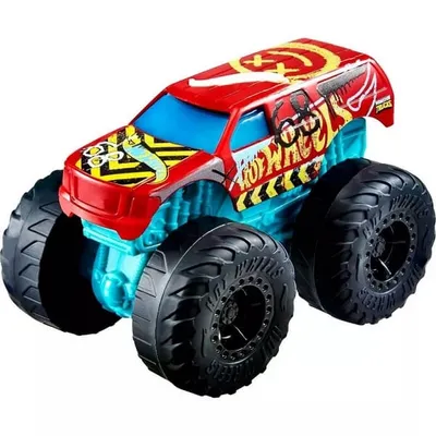 Obrázok produktu pre Hot Wheels Monster Trucks HDX66, Monster truck, 3 rok / roky, LR44, Plast, Kov, Viacfarebný