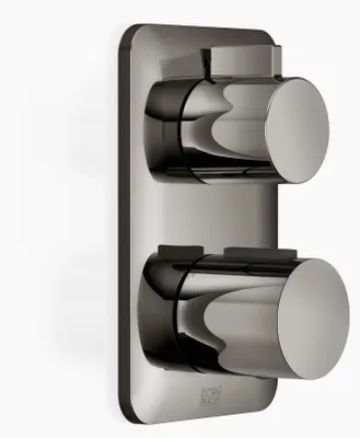 Image de Thermostat encastré LISSÉ de Dornbracht avec régulation de débit à deux voies, 36426845-19