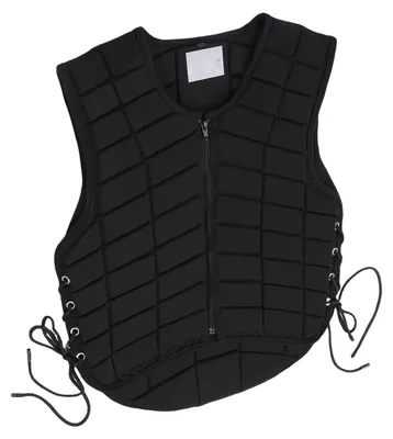 Immagine prodotto di Gilet da equitazione: protezione professionale con cerniera e imbottitura rinforzata per adulti, taglia L