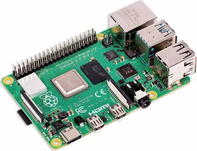 Zdjęcie produktu dla Raspberry Pi 4, Mini PC, Mini PC, Przewodowa sieć LAN, Wi-Fi 5 (802.11ac)