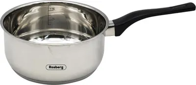 Obrázek produktu pro Zapékací hrnec s dvojitým dnem Rosberg R51210E20K, 20 cm, 2,9 litru, bakelitová rukojeť, nerezová ocel