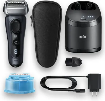 Obrázok produktu pre Braun Series 8 8463cc - Folienschaber - Grau - Ladend - Akku - Lithium-Ion (Li-Ion) - 60 min