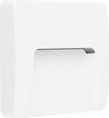 Zdjęcie produktu dla ACA Lighting Zewnętrzna lampa ścienna LED kwadratowa biała 230V AC IP65 3W 3000K 200LM RA80 SLIM42W
