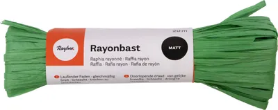 Produktbild von Rayher Rayonbast Matt 20m Bastelschnur Dekoband Geschenkverpackung