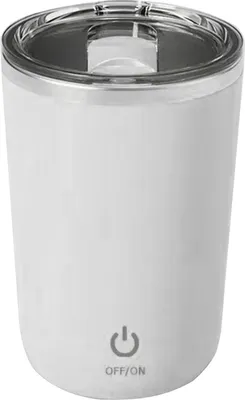Obrázok produktu pre 350 ml automatický magnetický miešací pohár, umývateľný pohár na kávu s vnútornou vložkou z nehrdzavejúcej ocele na mlieko
