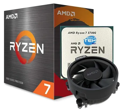 Immagine prodotto di Amd Ryzen 7 5700g Am4 Max 4,60ghz Processore Cpu Con Gpu Integrata Gaming