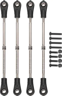 Immagine prodotto di 4pcs regolabile posteriore superiore sospensione braccio asta vincolante per 1/10 RC auto camion