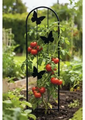 Produktbild von Rankgitter Lafiora Schmetterling Metall 20 x 90 cm schwarz