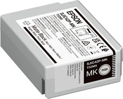 Immagine prodotto di Epson SJIC42P-MK - Nero opaco - originale - Cartuccia d'inchiostro - per ColorWorks CW-C4000E (MK) (C13T52M540)