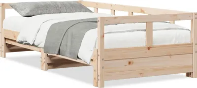 Obrázok produktu pre vidaXL Denná posteľ bez matraca 90x190 cm z masívneho borovicového dreva